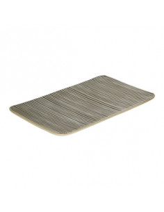 NARA PLATTER RECT RELIEF OLIVE 30X18CM